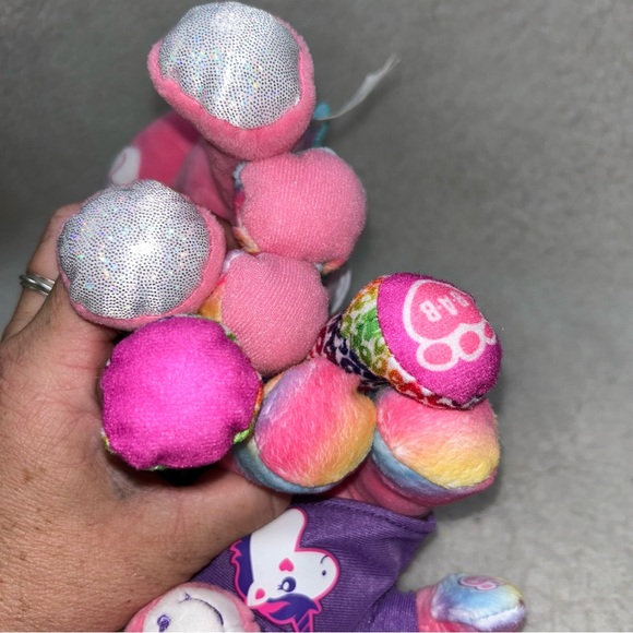 Build-A-Bear Workshop 7" Lot of 4 cats & unicorn pink cheetah plush - Picture 11 of 11